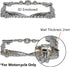 LPF248-C 3D Handle Bar and Indian Chief Style Zinc Metal Chrome Finished Motorcycle License Plate Frame...