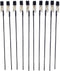 30 Pack Model Painting Alligator Clip Stick with Rubber Tips Modeling Tools,Metal Wire Clamps Long-Tailed Clasp for Hobby Modeling DIY Card Photo ...