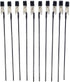 30 Pack Model Painting Alligator Clip Stick with Rubber Tips Modeling Tools,Metal Wire Clamps Long-Tailed Clasp for Hobby Modeling DIY Card Photo ...