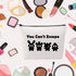 Horror Movie Lover Gift You Can't Escape Cosmetic Bag Movie Inspired Makeup Bag Freddy Friend Gift...