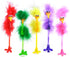 12pcs Plastic Ballpoint Pens Furry Ballpoint Pens Cartoon Ostrich Shape Ballpoint Pens for Office Supplies Students (Random Color)...