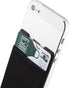 Sinjimoru Basic Cell Phone Wallet Stick on, Card Holder for Back of Phone Working as Adhesive Stretchy iPhone Wallet. Sinji Pouch Basic 2 Black 3 ...