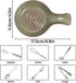 Spoon Rest for Kitchen, Ceramic Spoon Holder for Stove Top, Cooking Spoon Holder,Kitchen Spoon Rest,Heat Resistant Utensil Rest for Countertop, Di...