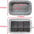 Enjoying Plush Cat Bed Mat 10" x 15" Pet Cushion with Pillow Around for Puppy Curling Sleep Cat Pad for Cat Carrier/Crate Dog Self-Warm Bed, Antis...