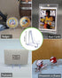 30 Packs card stands for sports cards, Clear Acrylic Easel Stands 2.68 Inch Coin Display Stand for Baseball Card Trading Cards Medals Pockets Watc...