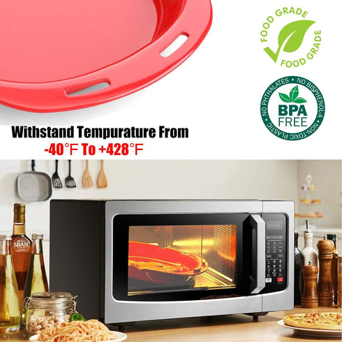 Silicone Omelette Maker,Microwavable Omelet Maker,Nonstick Egg Roll Baking Pan,Quick& Easy Breakfast/Lunch/Dinner Baking Tool,Dishwash Safe...