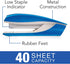 Swingline Stapler, NeXXt Series Wow, Desktop Stapler, 40 Sheet Capacity, Blue (55047036)...