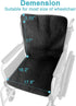 Waterproof Wheelchair Pad,Reusable Incontience Underpad Fastened to Wheelchair for Adults and Kids...