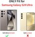 XIZYO for Samsung Galaxy S24 Ultra Case, Cute Phone Case Floral Rose Aesthetic Flower Clear Case for Women Girls Slim Pattern Anti-Yellow Shockpro...