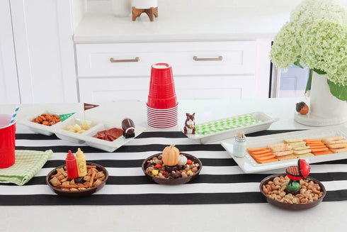 Nora Fleming Touchdown (Football) - Hand-Painted Ceramic Game Day Decor - Minis for The Home and Office...