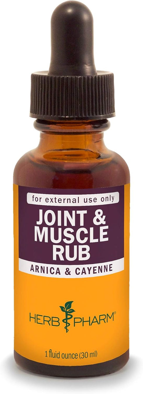 Herb Pharm Joint and Muscle Warming Rub with Cayenne Extract - 1 Ounce...