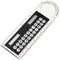 Black Mini Calculator, Portable Pocket Calculator Handheld Basic Calculator 3 in 1 Calculator Ruler Magnifier for Students School Home Office, Bac...