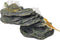 kathson Turtle Basking Platform with Suction Cup Tortoise Climbing Rest Terrace Resin Step Decoration Reptile Habitat Rock Decor for Frogs,Lizards...