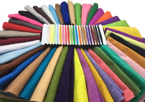 YYCRAFT 1 Yard Soft Felt by The Yard Fabric 74 Inch Wide 1.6mm Thick DIY Arts & Crafts Sewing-Emerald Green...