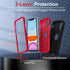Grifobes Case for iPhone 11/ iPhone XR 6.1 inch for Kids Boys Children (Black+Red)...