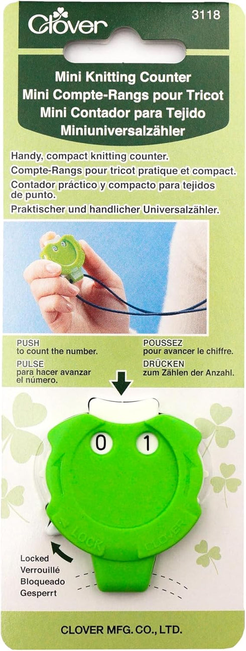 Clover Knitting Stitch Counter Mini Kacha-Kacha...