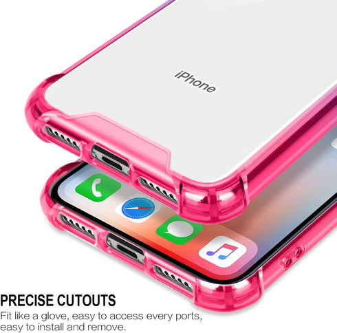 Salawat Compatible iPhone Xr Case, Clear iPhone Xr Case Cute Anti Scratch Slim Phone Case Cover Reinforced Corners TPU Bumper Shockproof Protectiv...