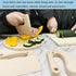 Wooden Kids Knife for Cooking,Kid Safe Knives,Kitchen Toy,Chopper,Vegetable and Fruit Cutter (For 2-8 Years Old)...