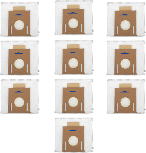 10 Pack T8 Bags Fit for Ecovacs DEEBOT OZMO T8 AIVI T8 Max and T8 Series/N8 Pro Plus/ N8 Pro/N10 Plus Robot Vacuum, Fit for Yeedi Vacuum...