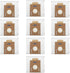 10 Pack T8 Bags Fit for Ecovacs DEEBOT OZMO T8 AIVI T8 Max and T8 Series/N8 Pro Plus/ N8 Pro/N10 Plus Robot Vacuum, Fit for Yeedi Vacuum...