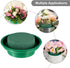 8 Packs Green Floral Foam Rounds in Bowls DIY Flower Arrangement Kit for Fresh and Artificial Flowers, 4.7 Inch Diameter, Simple Style, Flower Foa...