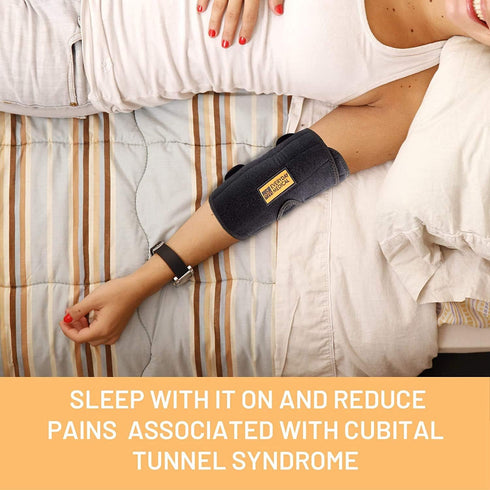 Everyday Medical Elbow Brace for Arthritis and Cubital Tunnel Syndrome I Elbow Immobilizer Splint for Tennis Elbow I Stabilizer Support Splint wit...