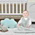 david's kids 100% Cotton Baby Sleep Sack 6-12 Months, Soft Baby Wearable Blankets with 2-Way Zipper, 2 Pack Comfy Sleeping Bags for Infant Newborn...