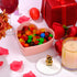 WHJY Cute Heart Shaped Bowls, Red Candy Dish, Cute Candy Bowl for Valentines Day, Date Night...