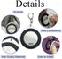Magnetic Phone Grip Storage Keychain for Popsocket Magnetic Phone Grip Ring Holder Storage for Bag Keychain Portable for MagSafe Magnet Pop Ring G...
