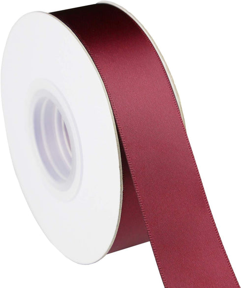 ITIsparkle 1" Inch Double Faced Satin Ribbon 50 Yards-Roll Set for Gift Wrapping Scrap Books Party Favor Hair Braids Baby Shower Decoration Floral...