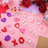 Kajaia 114 Pieces Valentin's Day Polymer Clay Cutters with Earring Cards 16 Shapes Valentines Earring Clay Cutters 80 Earring Hooks and Rings Hear...