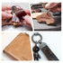 PH PandaHall 32 pcs Stainless Steel Leathercraft Metal Insect Theme Stamps Punch Set Tool with 1 pc Handle for Leather Craft Belt Bag Craft DIY Je...
