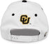 NCAA Colorado Buffaloes Unisex NCAA The Game bar Design Hat, White, Adjustable...