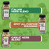 FreshJax Organic Salt Free Spice Blend Gift Set | 3 Spice Sampler Sized Bottles | Spicy All Purpose, Italian Seasoning and Garlic Herb Blend | Han...