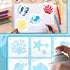 JULMELON Stencils for Painting,20Pcs Sea Life Stencils Sea Animal DIY Pattern Stencils for Painting on Wall Floor Decor DIY Rock Painting Art Proj...