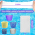 30-Pack of Pool Skimmer Socks, Ultra Fine Mesh Filter Sock Net for Skimmer Baskets, Skimmers Cleans Debris and Leaves for In-Ground and Above Grou...