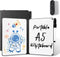 AGM Small White Board Dry Erase, Double Sided Folding Whiteboards with Pen, Mini Portable Dry Erase Board for Study, Meeting, Doodling, Planning...