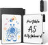 AGM Small White Board Dry Erase, Double Sided Folding Whiteboards with Pen, Mini Portable Dry Erase Board for Study, Meeting, Doodling, Planning...