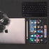 FLY WAY Portable Wireless Bluetooth 3.0 Keyboard,Ultra-Slim Mini Keypad 78 Keys Rechargeable Bluetooth Keyboard for iOS Android Windows Tablets an...