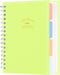 CAGIE Spiral Notebook College Ruled - 5 Subject Spiral Notebook with Tabs Dividers, 300 Pages A5 Small Spiral Notebook 5x7, Hardcover 5 Subject Co...