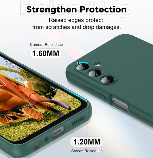 LeYi for Samsung A05S Case: Samsung Galaxy A05S Case with 2 PCS Screen Protector, Shockproof Protective Anti-Scratch Phone Case for Galaxy A05S, G...
