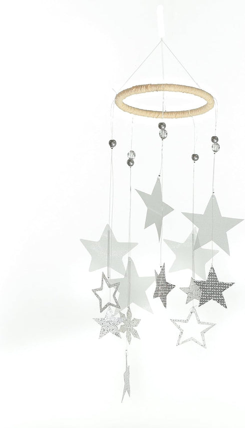 Roser Life Hanging Mobile Art?Baby Mobile?Sky Mobile?Eclectic Decor?Handmade Nursery Crib Boy Girl Kids Infant Adult Ceiling Home Outdoor Garden G...