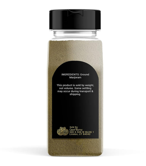 GranAroma 4.8 oz Ground Marjoram, French & Italian Cuisine, Savory Seasoning...
