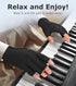 Compression Arthritis Gloves, Rheumatoid Pain Relief Compression Gloves for Women & Men, Premium Fingerless Circulation Gloves for Arthritis & Joi...