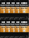 10 Duracell 357 303 A76 PX76 SR44W/SW LR44 AG13 Silver Oxide Battery...