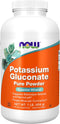 NOW Supplements, Potassium Gluconate Pure Powder 175 mg, Essential Mineral*, 1-Pound...