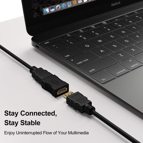 J&D 8K HDMI Coupler, 8K@60Hz/4K@120Hz HDMI 2.1 Female to Female Connector HDMI Extender, Support 3D, HDR, HDCP, ARC,Compatible with DVD, Blu-ray, ...