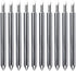 HQMaster 45 Degree Tungsten Steel Lettering Blade Vinyl Cutter Blades for Roland Cutting Plotter Red Cap Pack of 10...