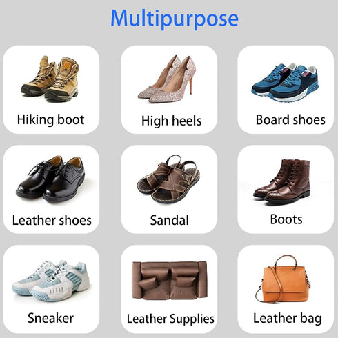 Shoe Glue Super Adhesive Clear with Precision Tip for Footwear, Transparent Sealant Crack Waterproof Resistant Sole Repair for Sports Shoes Climbi...