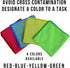 Diversey D7524116 MyMicro Commercial Microfiber Cleaning Cloth,Reusable & Lint Free - Large 14 Inch x 14 Inch, Blue, (Pack of 1)...